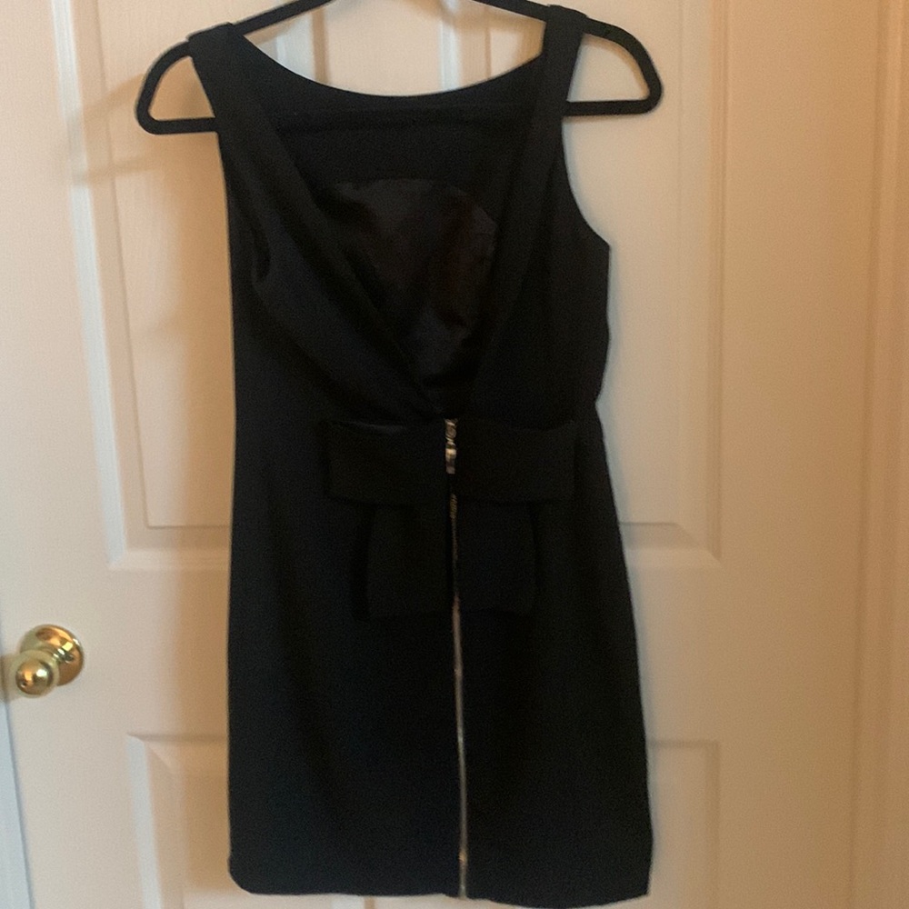 Black cocktail dress